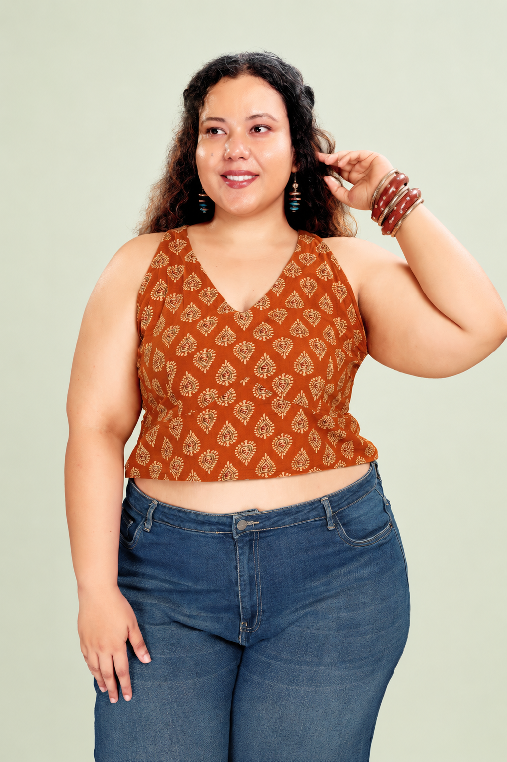 Boho Crop Top