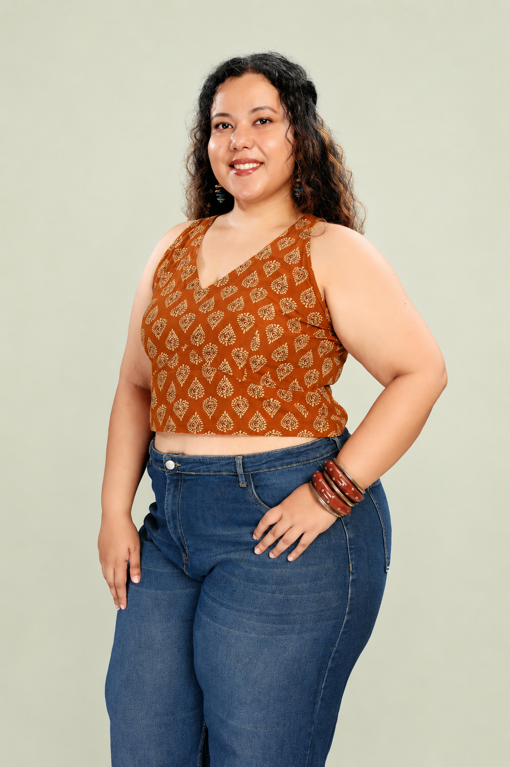Boho Crop Top