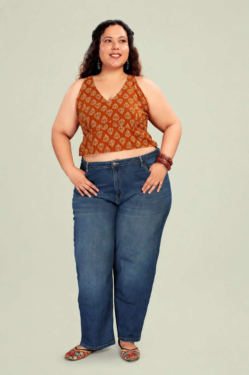 Boho Crop Top